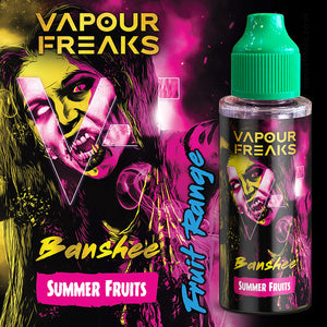 Vapour Freaks 100ml Shortfill E-Liquid – Premium UK Vape Juice | 70VG/30PG
