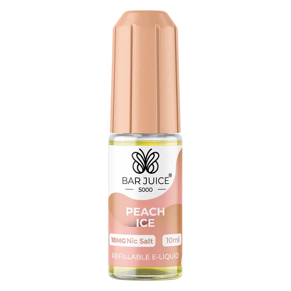 Peach Ice Nic Salt E-Liquid by Bar Juice 5000