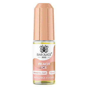 Peach Ice Nic Salt E-Liquid by Bar Juice 5000