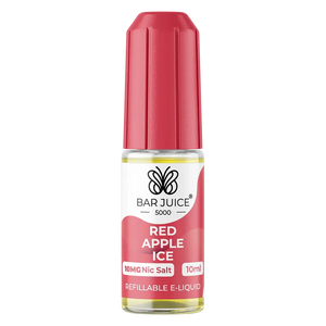 Red Apple Ice Nic Salt E-Liquid by Bar Juice 5000