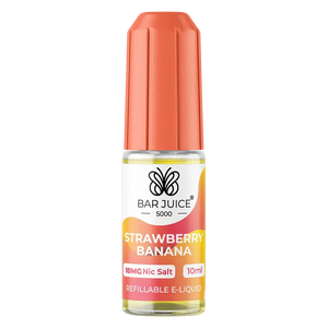 Bar Juice 5000 Strawberry Banana Nic Salt Vape juice 10ml
