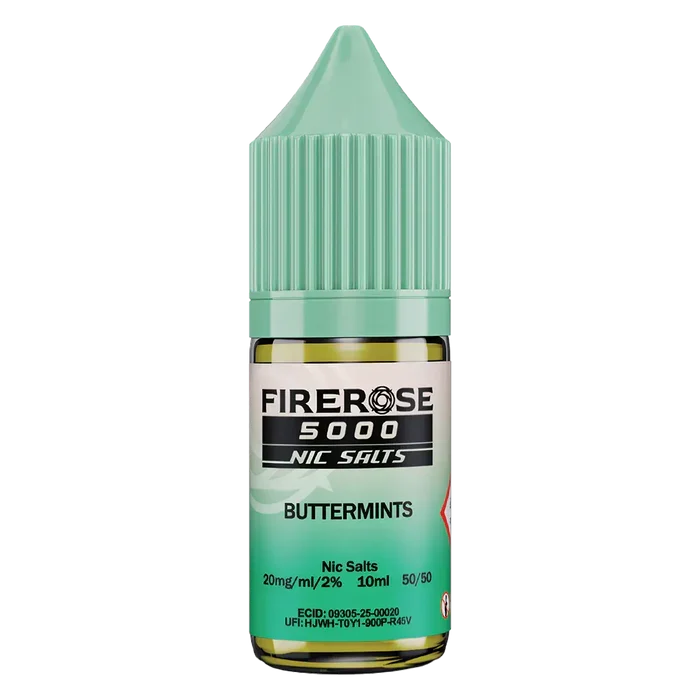 Buttermints Elux Firerose 5000 Nic Salt Vape Juice - Scent Vape