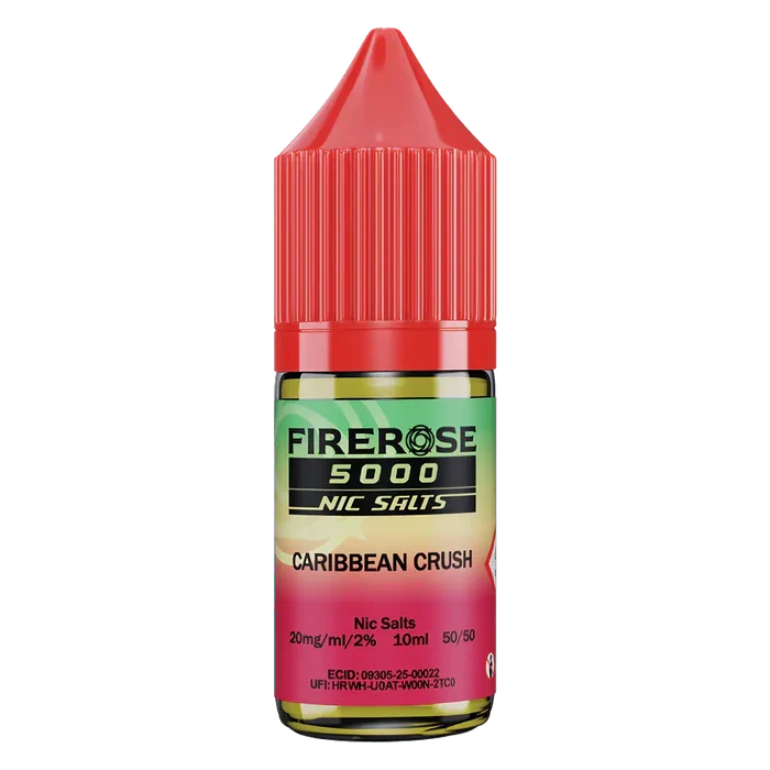 Caribbean Crush Elux Firerose 5000 Nic Salt Vape Juice - Scent Vape