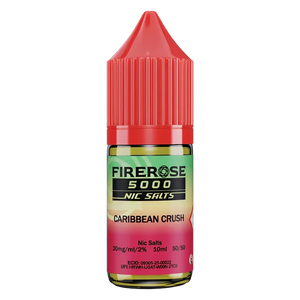 Caribbean Crush Elux Firerose 5000 Nic Salt Vape Juice - Scent Vape