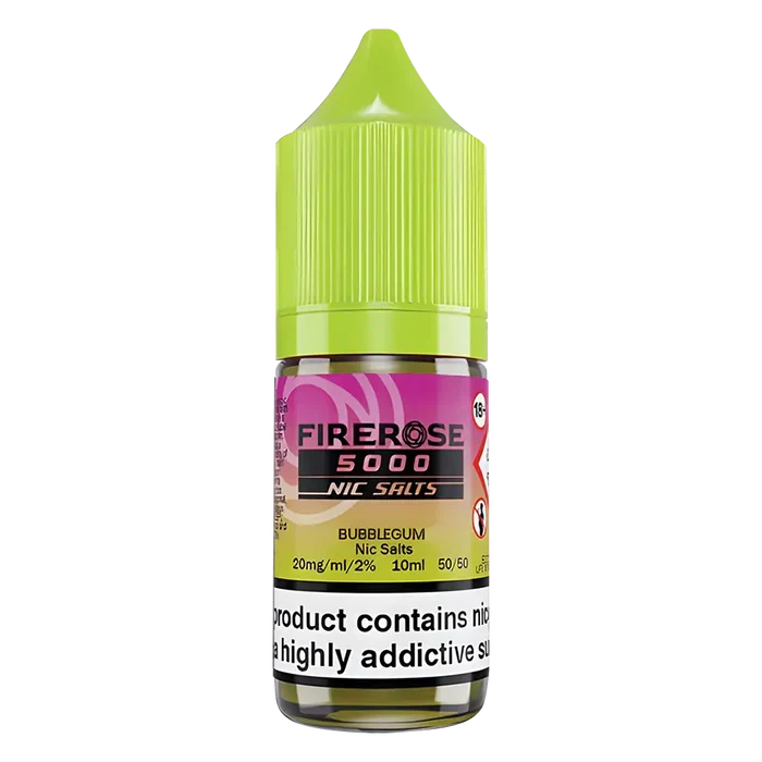 Bubblegum Elux Firerose 5000 Nic Salt Vape Juice - Scent Vape
