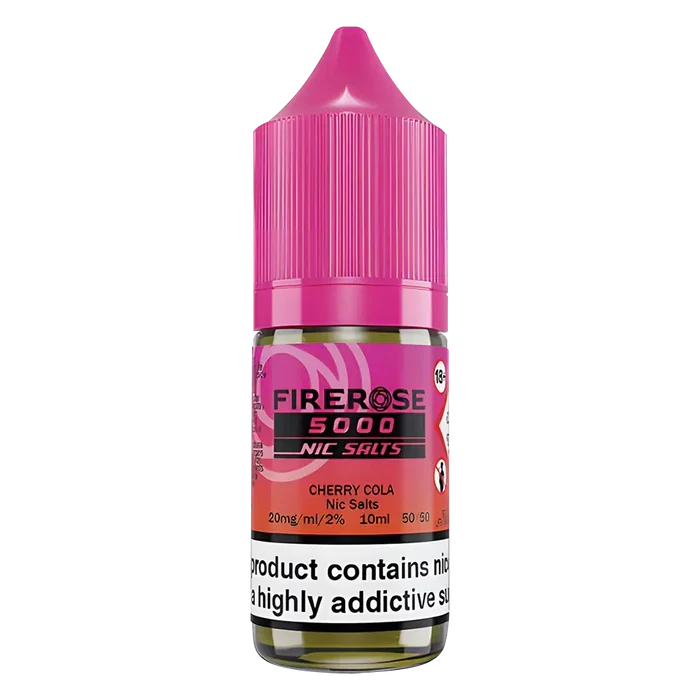 Cherry Cola Elux Firerose 5000 Nic Salt Vape Juice - Scent Vape