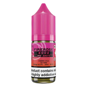 Cherry Cola Elux Firerose 5000 Nic Salt Vape Juice - Scent Vape
