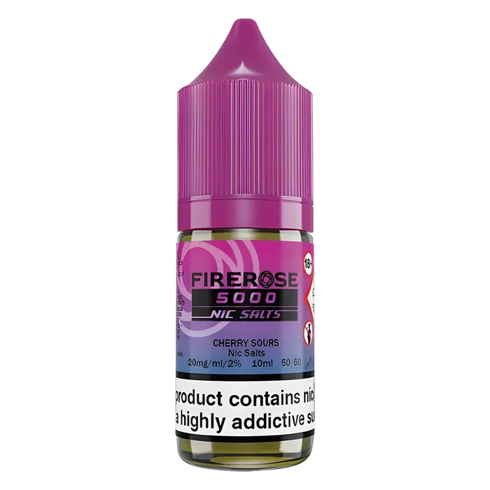 Cherry Sours Elux Firerose 5000 Nic Salt Vape Juice - Scent Vape
