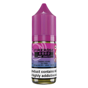 Cherry Sours Elux Firerose 5000 Nic Salt Vape Juice - Scent Vape