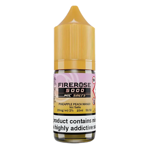 Pineapple Peach Mango Elux Firerose 5000 Nic Salt Vape Juice - Scent Vape