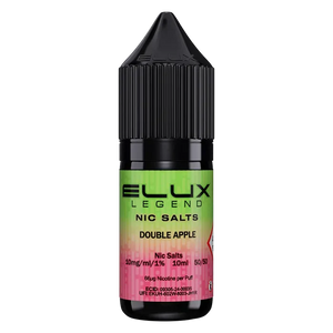 Double Apple Elux Legend Nic Salt Vape Juice - Scent Vape
