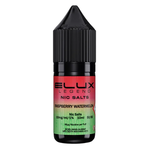 Raspberry Watermelon Elux Legend Nic Salt Vape Juice - Scent Vape