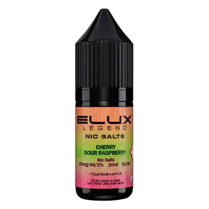 Cherry Sour Raspberry Elux Legend Nic Salt Vape Juice