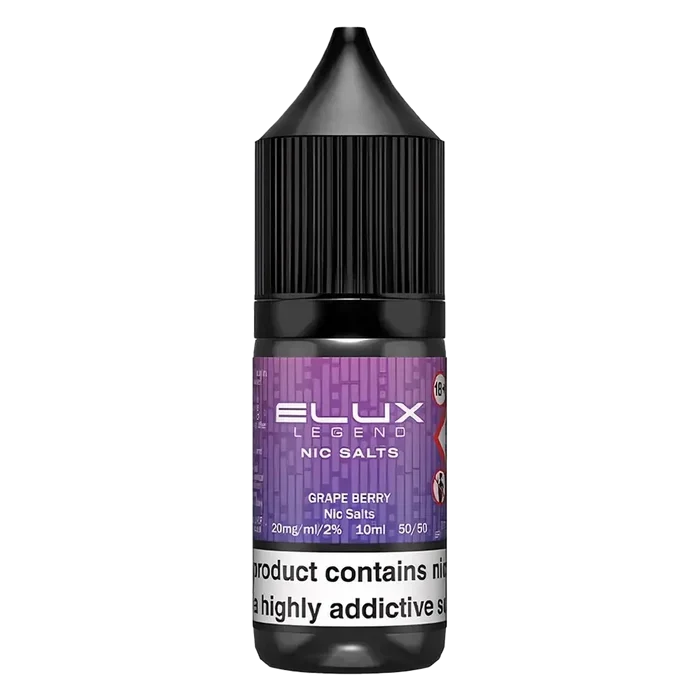 Grape Elux Legend Nic Salt Vape Juice