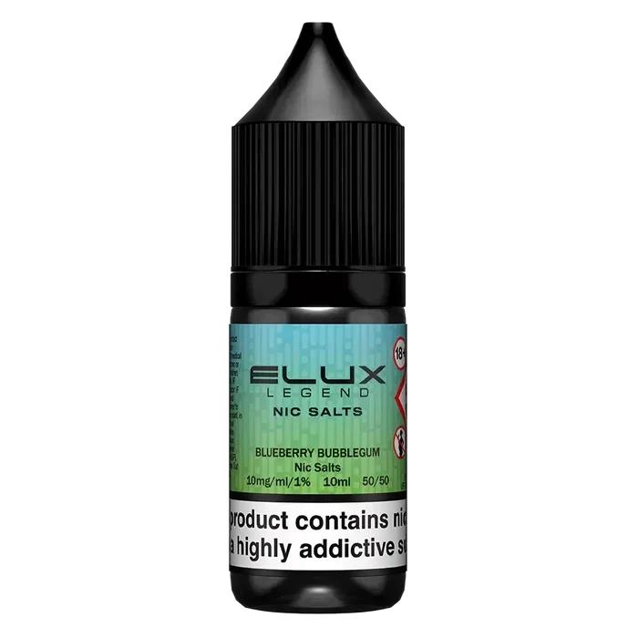 Blueberry Bubblegum Elux Legend Nic Salt Vape Juice