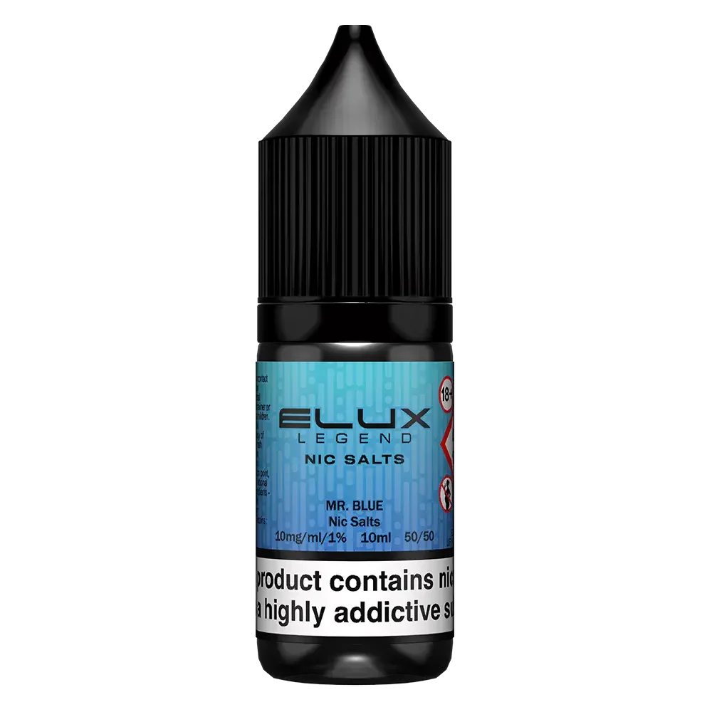 Mr Blue Elux Legend Nic Salts E-Liquid - Scent Vape