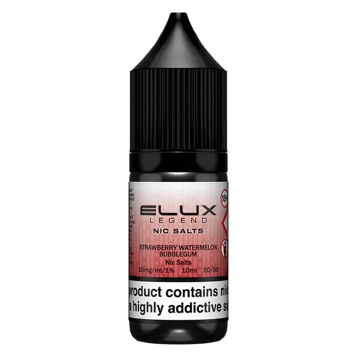 Strawberry Watermelon Bubblegum Elux Legend Nic Salt E-Liquid