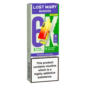 Lost Mary BM6000 Banana Volcano Prefilled Pod Kit - Scent Vape