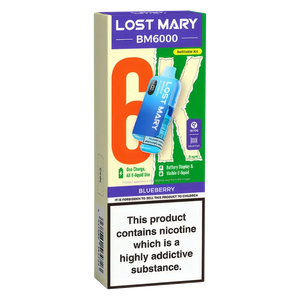 Lost Mary BM6000 Blueberry Prefilled Pod Kit - Scent Vape