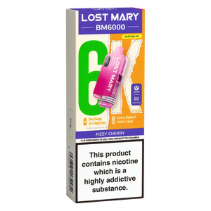 Lost Mary BM6000 Fizzy Cherry Prefilled Pod Kit - Scent Vape