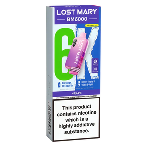 Lost Mary BM6000 Grape Prefilled Pod Kit - Scent Vape