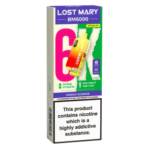 Lost Mary BM6000 Hawaii Sunrise Prefilled Pod Kit - Scent Vape