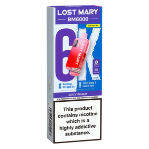 Lost Mary BM6000 Juicy Peach Prefilled Pod Kit - Scent Vape