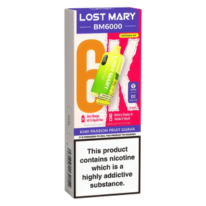 Lost Mary BM6000 Kiwi Passionfruit Guava Prefilled Pod Kit - Scent Vape