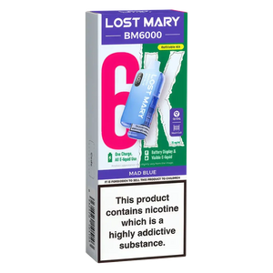 Lost Mary BM6000 Mad Blue Prefilled Pod Kit - Scent Vape