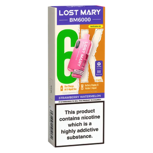 Lost Mary BM6000 Strawberry Watermelon Prefilled Pod Kit - Scent Vape