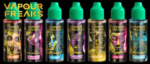 Vapour Freaks 100ml Shortfill E-Liquid – Premium UK Vape Juice | 70VG/30PG