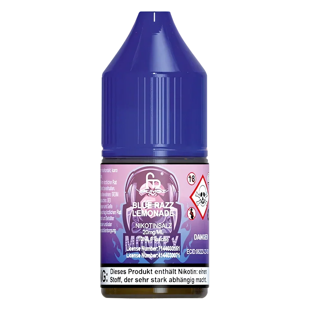 R And M Tornado 7000 Blue Razz Lemonade Nic Salt Vape Juice - Scent Vape