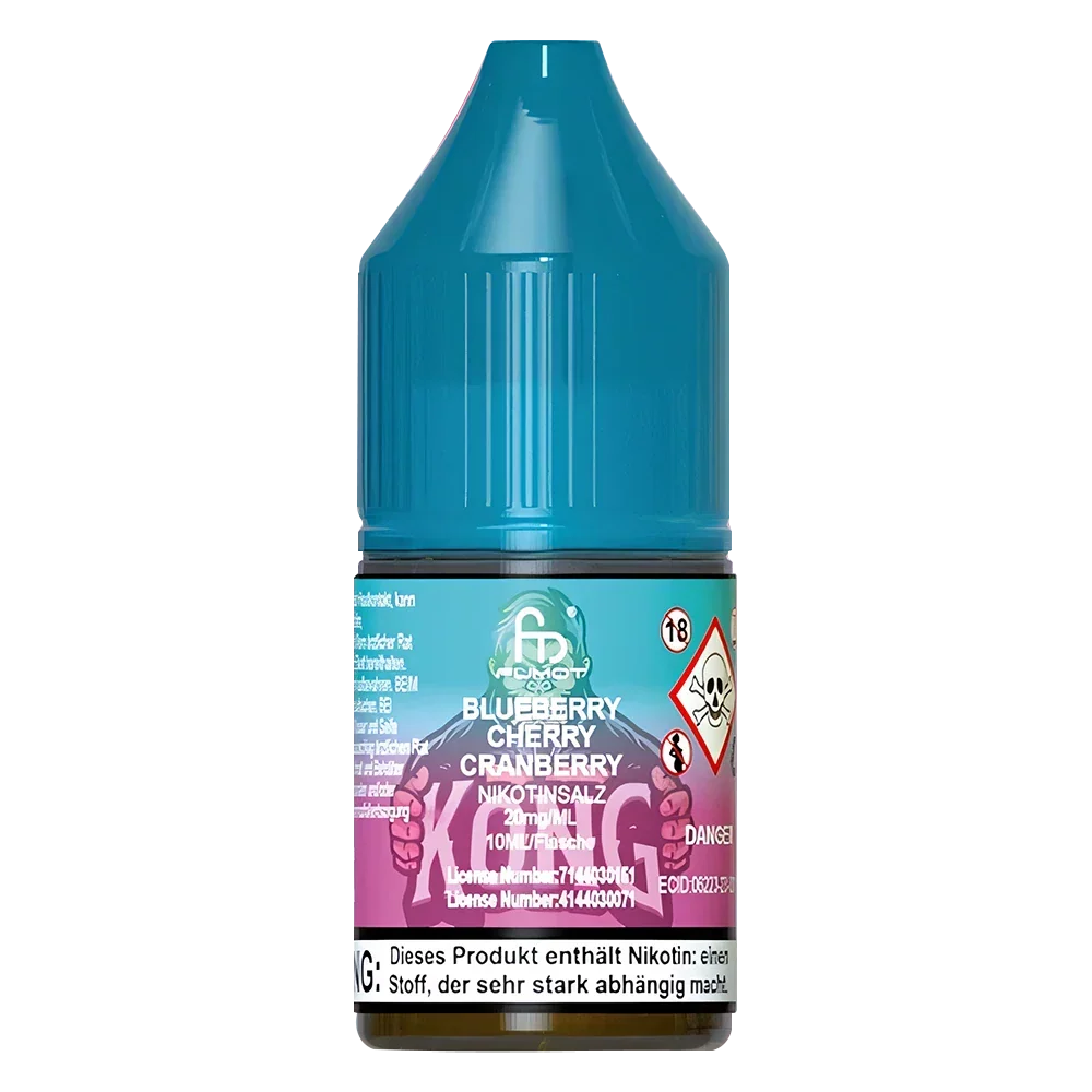 R And M Tornado 7000 Blueberry Cherry Cranberry Nic Salt Vape Juice - Scent Vape