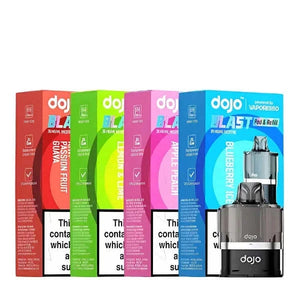 2 x Vaporesso DOJO Blast 6000 Replacement Pods – Prefilled Pods | Multiple Flavours