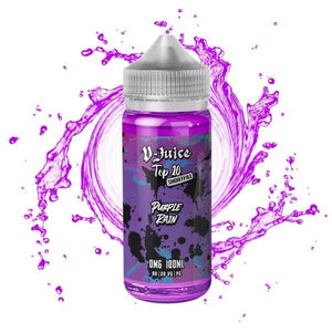 V Juice Premium E-Liquid 100ML | Purple Rain with 2 Nic shots