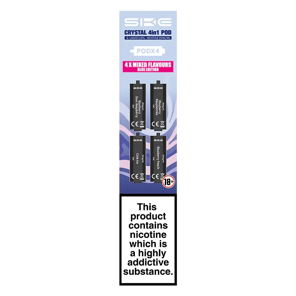 SKE Crystal 4 in 1 Prefilled Pods - Scent Vape