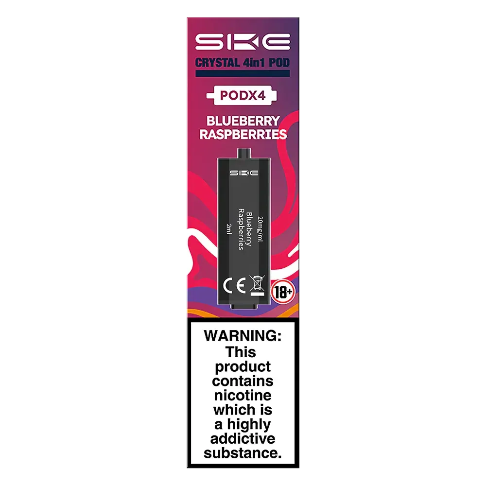 SKE Crystal 4 in 1 Prefilled Pods - Scent Vape