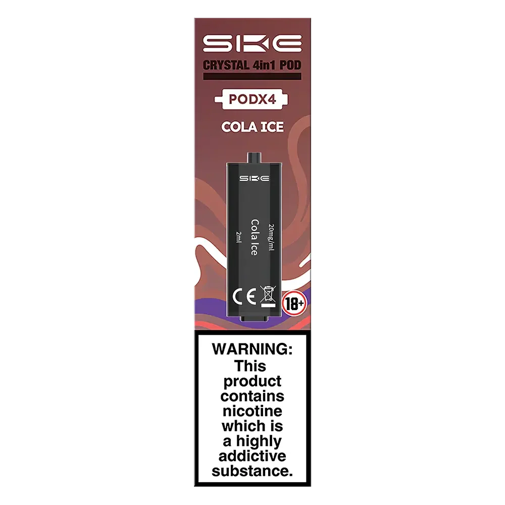 SKE Crystal 4 in 1 Prefilled Pods - Scent Vape
