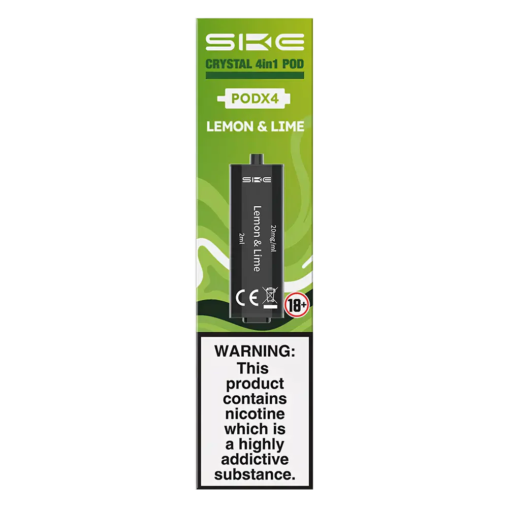 SKE Crystal 4 in 1 Prefilled Pods - Scent Vape