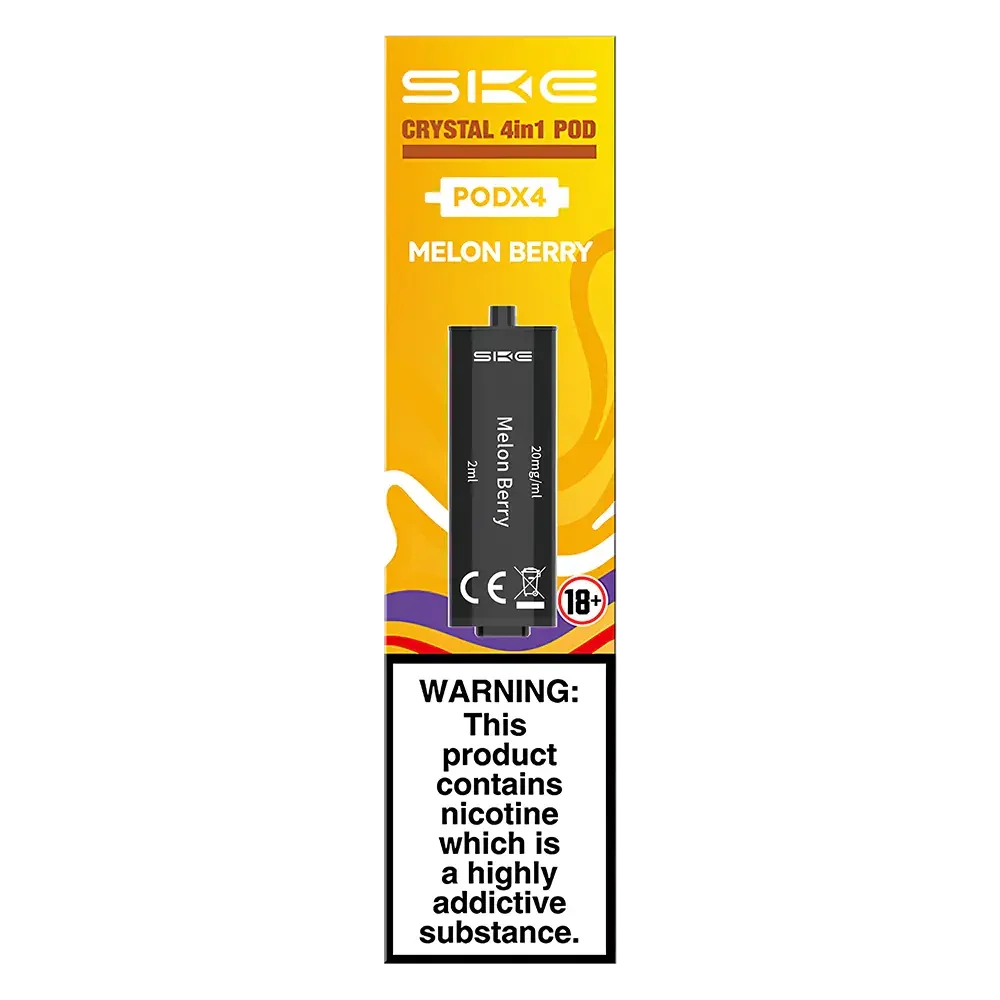 SKE Crystal 4 in 1 Prefilled Pods - Scent Vape