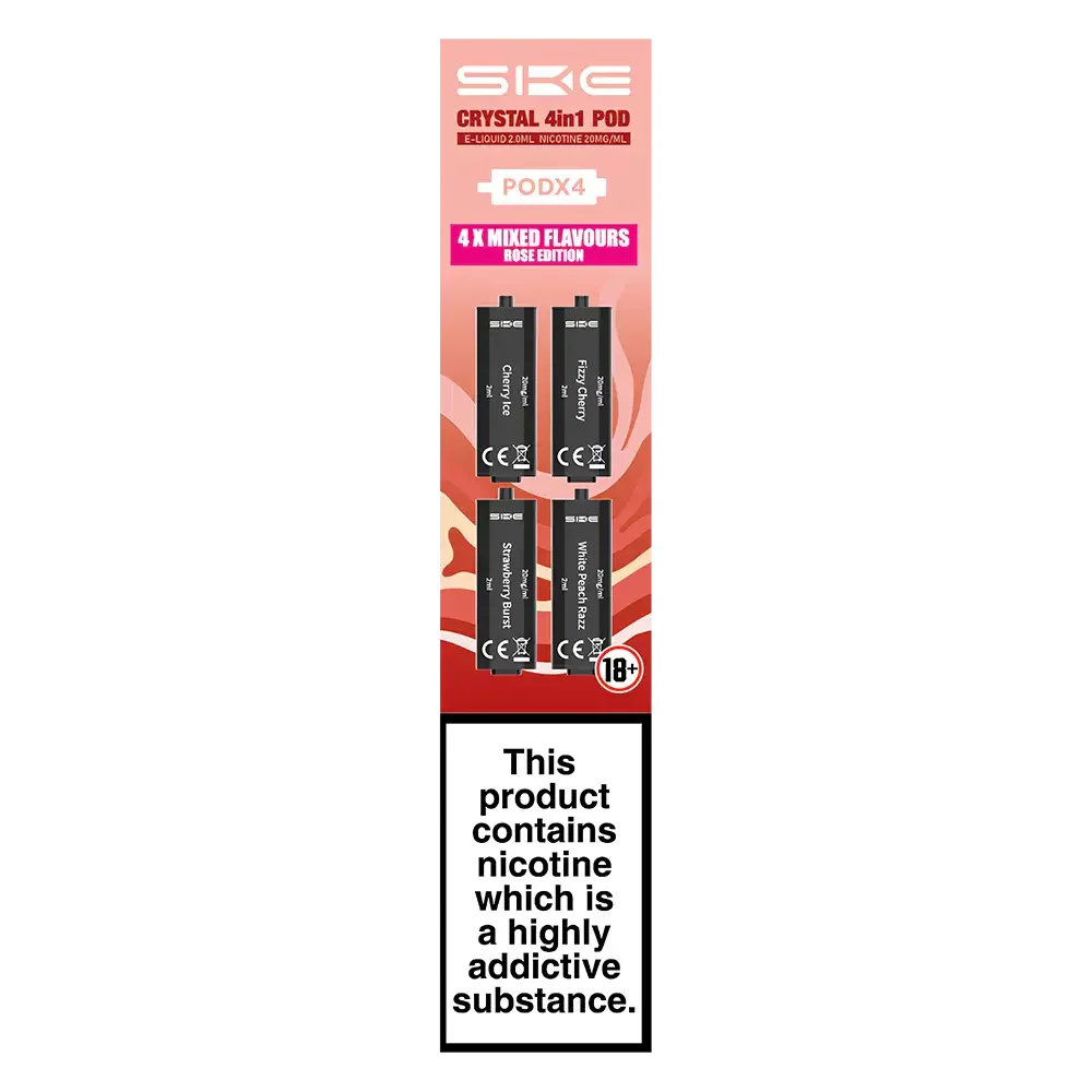 SKE Crystal 4 in 1 Prefilled Pods - Scent Vape