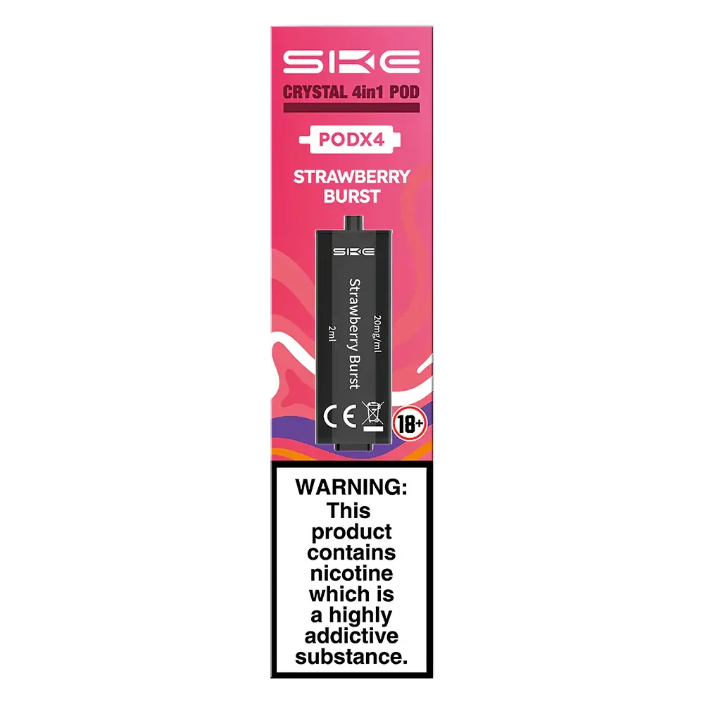 SKE Crystal 4 in 1 Prefilled Pods - Scent Vape