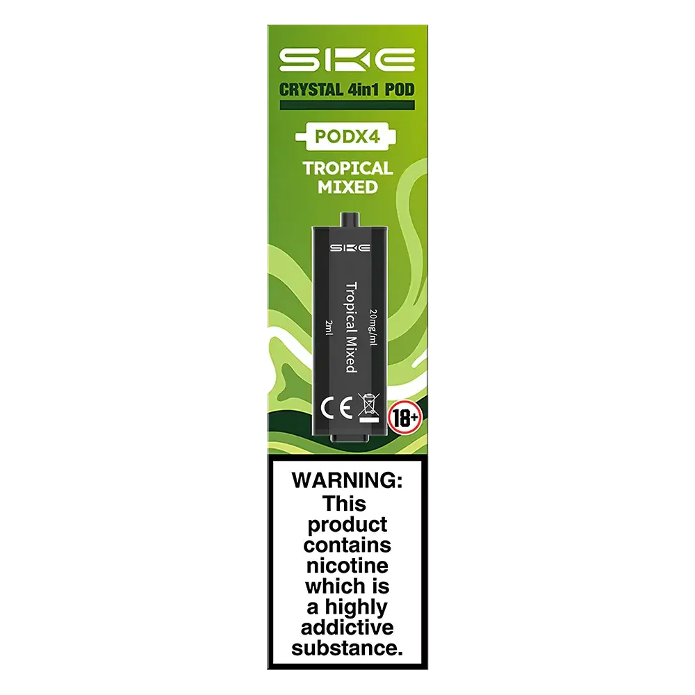 SKE Crystal 4 in 1 Prefilled Pods - Scent Vape