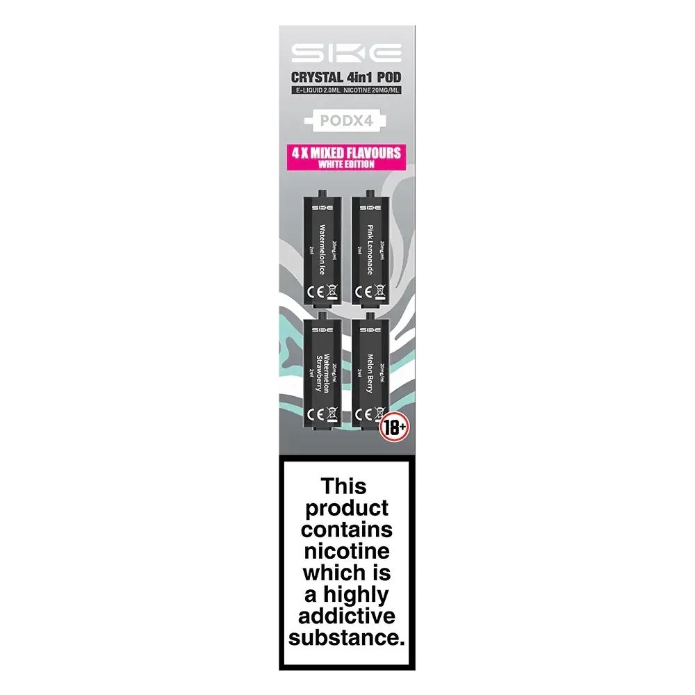 SKE Crystal 4 in 1 Prefilled Pods - Scent Vape