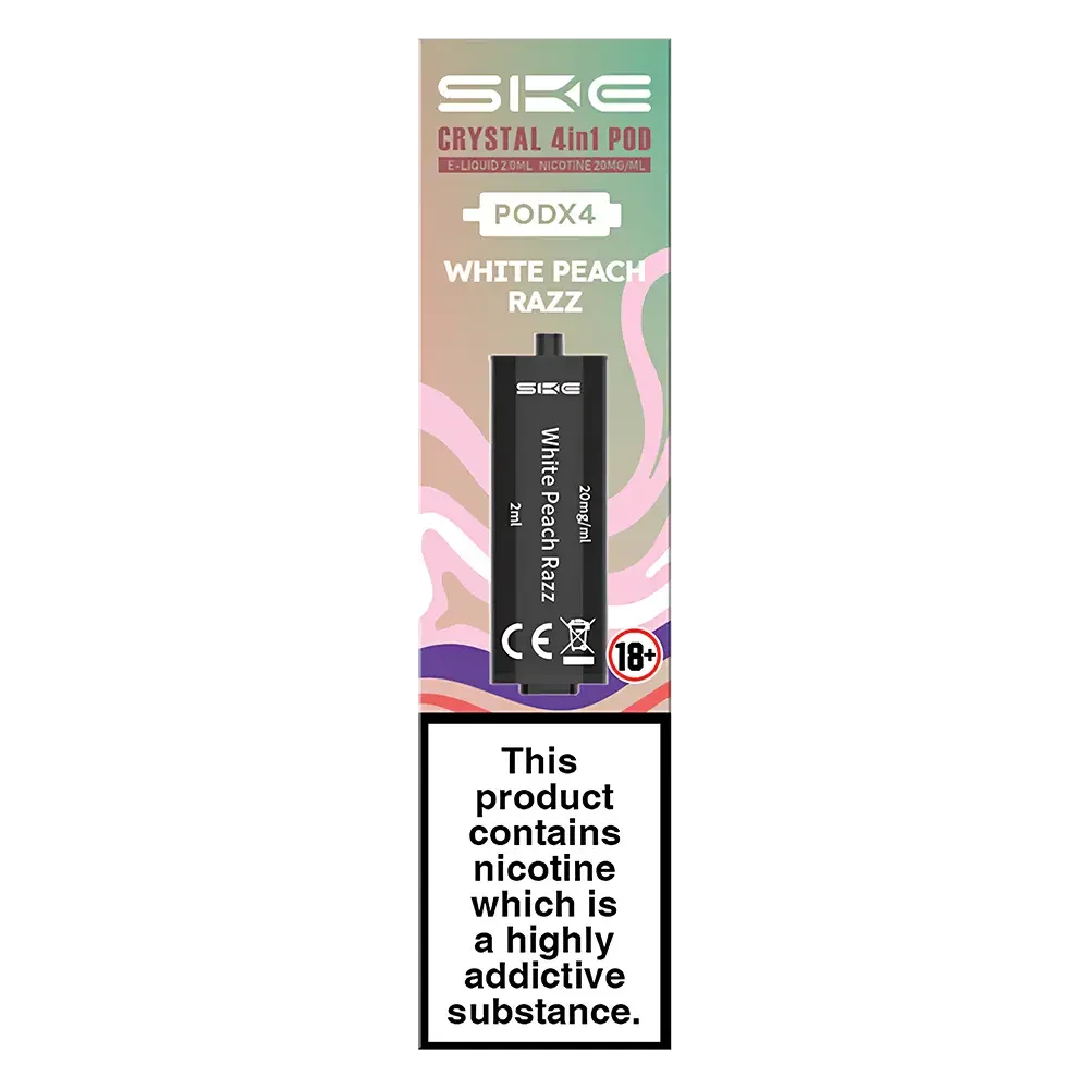 SKE Crystal 4 in 1 Prefilled Pods - Scent Vape