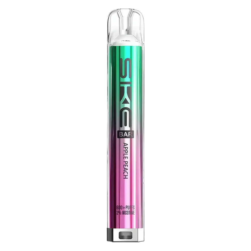SKE Crystal Bar 600 Apple Peach Prefilled Pod Kit - Scent Vape