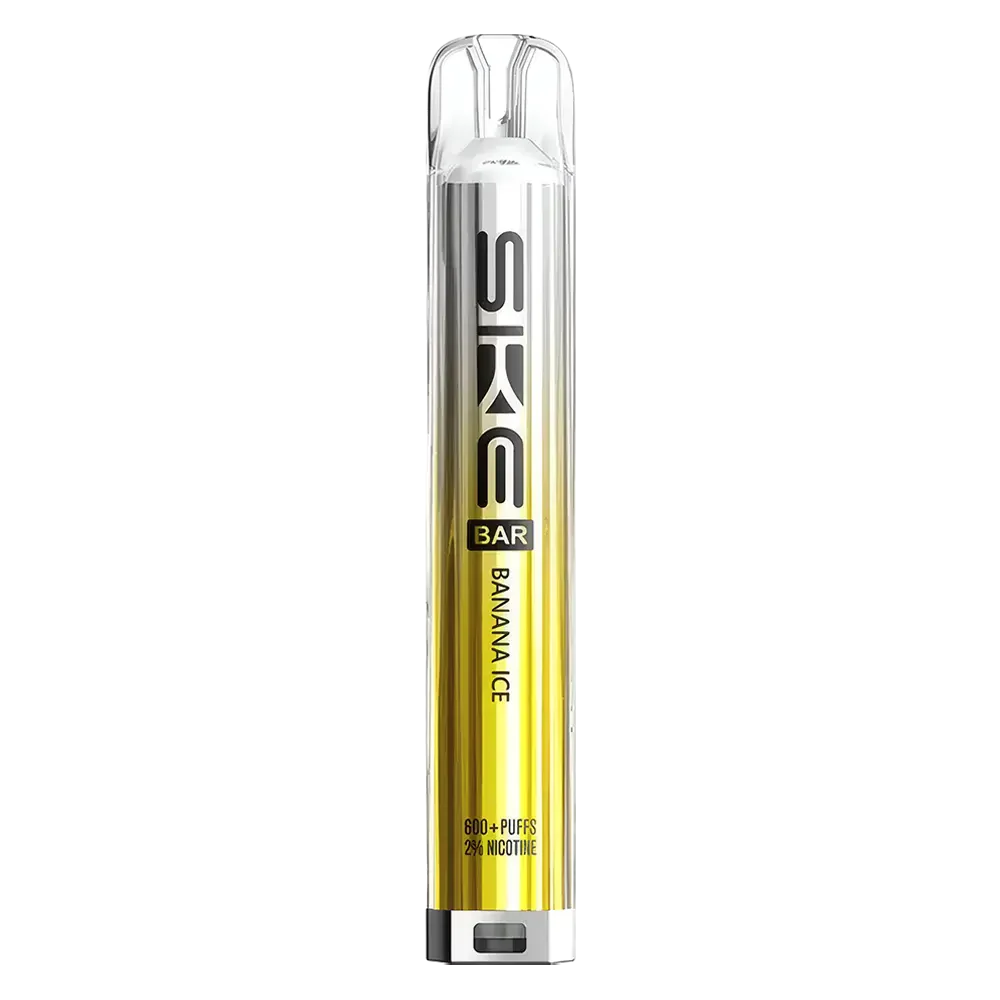 SKE Crystal Bar 600 Banana Ice Prefilled Pod Kit - Scent Vape