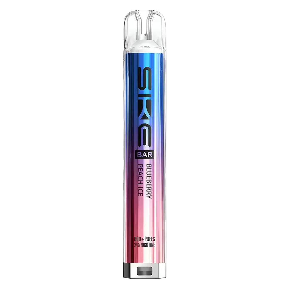 SKE Crystal Bar 600 Blueberry Peach Ice Prefilled Pod Kit - Scent Vape