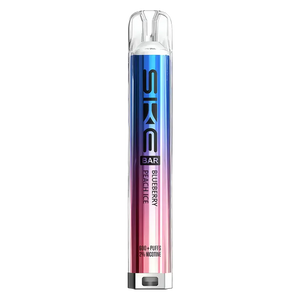 SKE Crystal Bar 600 Blueberry Peach Ice Prefilled Pod Kit - Scent Vape
