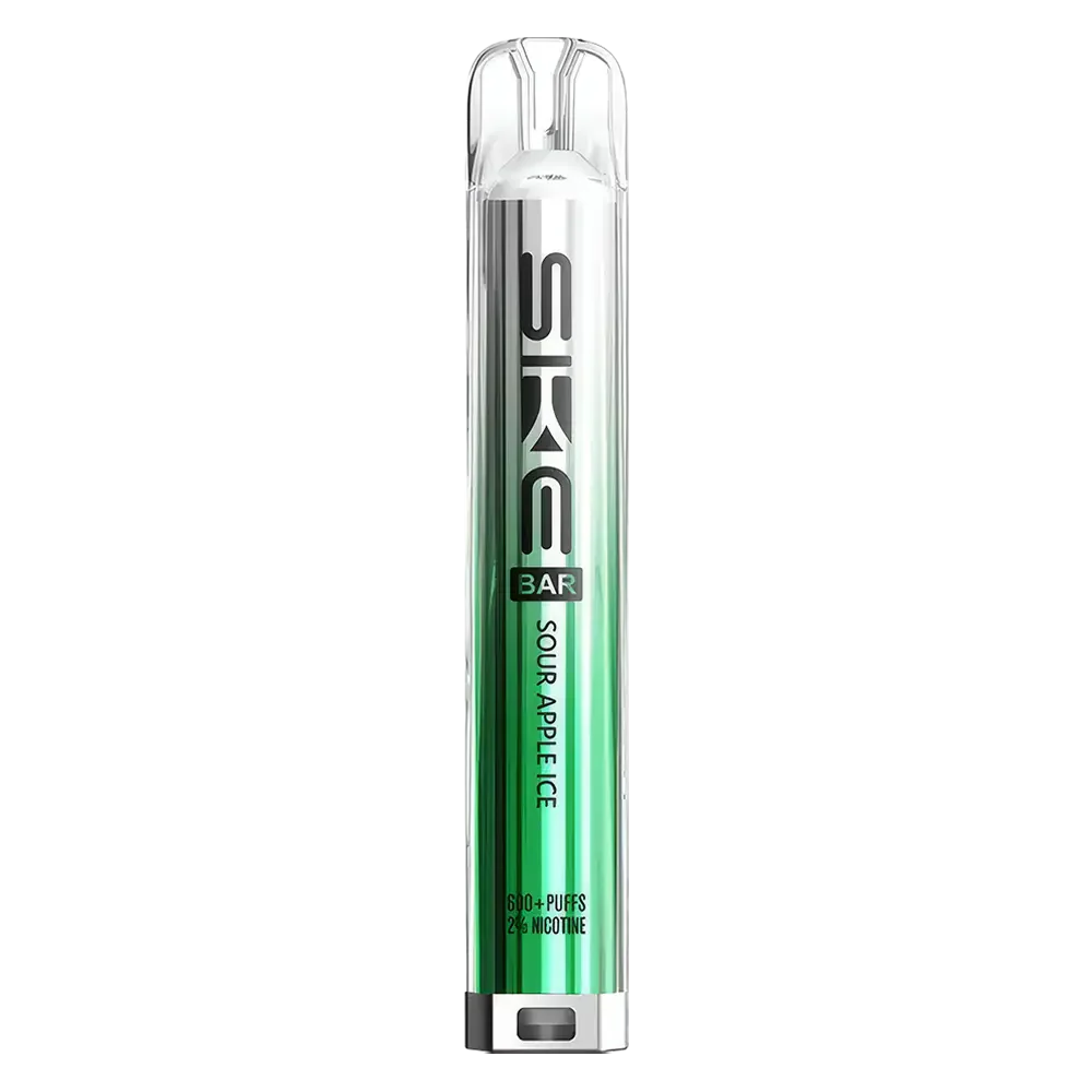 SKE Crystal Bar 600 Sour Apple Ice Prefilled Pod Kit - Scent Vape